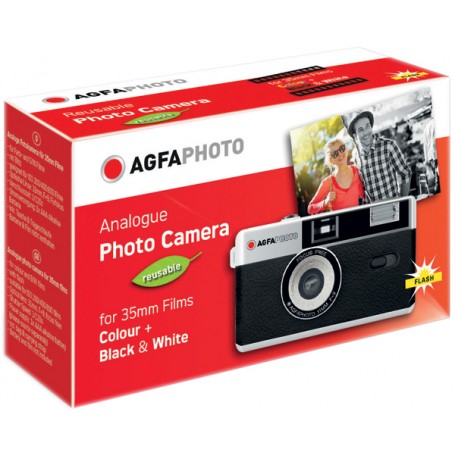 Agfa 35mm Film Camera Black
