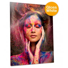 Aluminium Dye Sub Panel White Gloss (Pack 10)