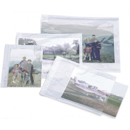 Clear Print Bag 8.5" x 10.5'' (500)